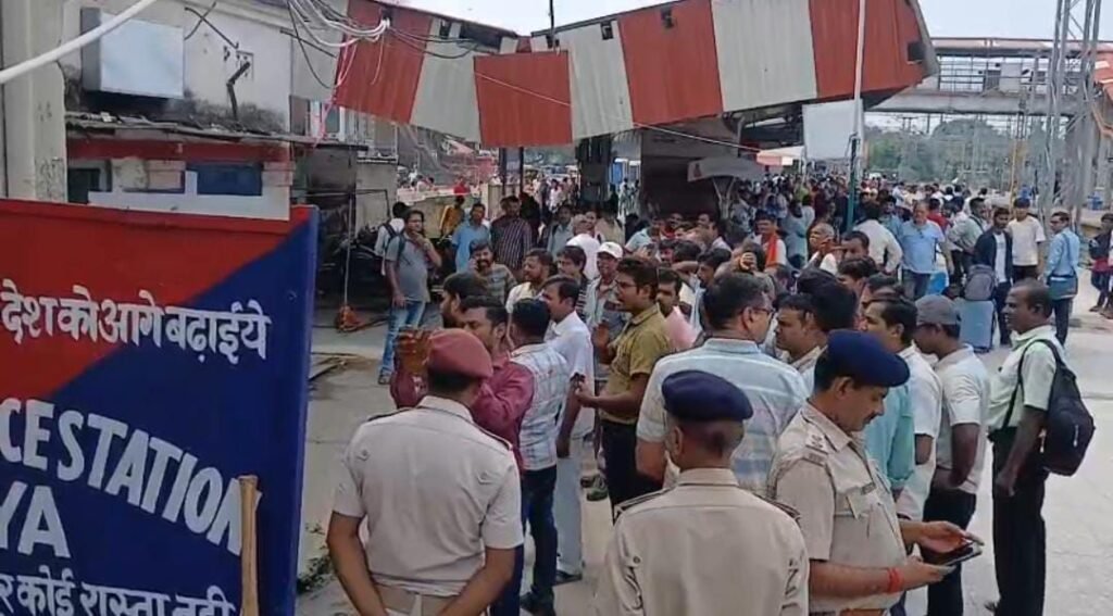 Gaya junction rail yard robbery
